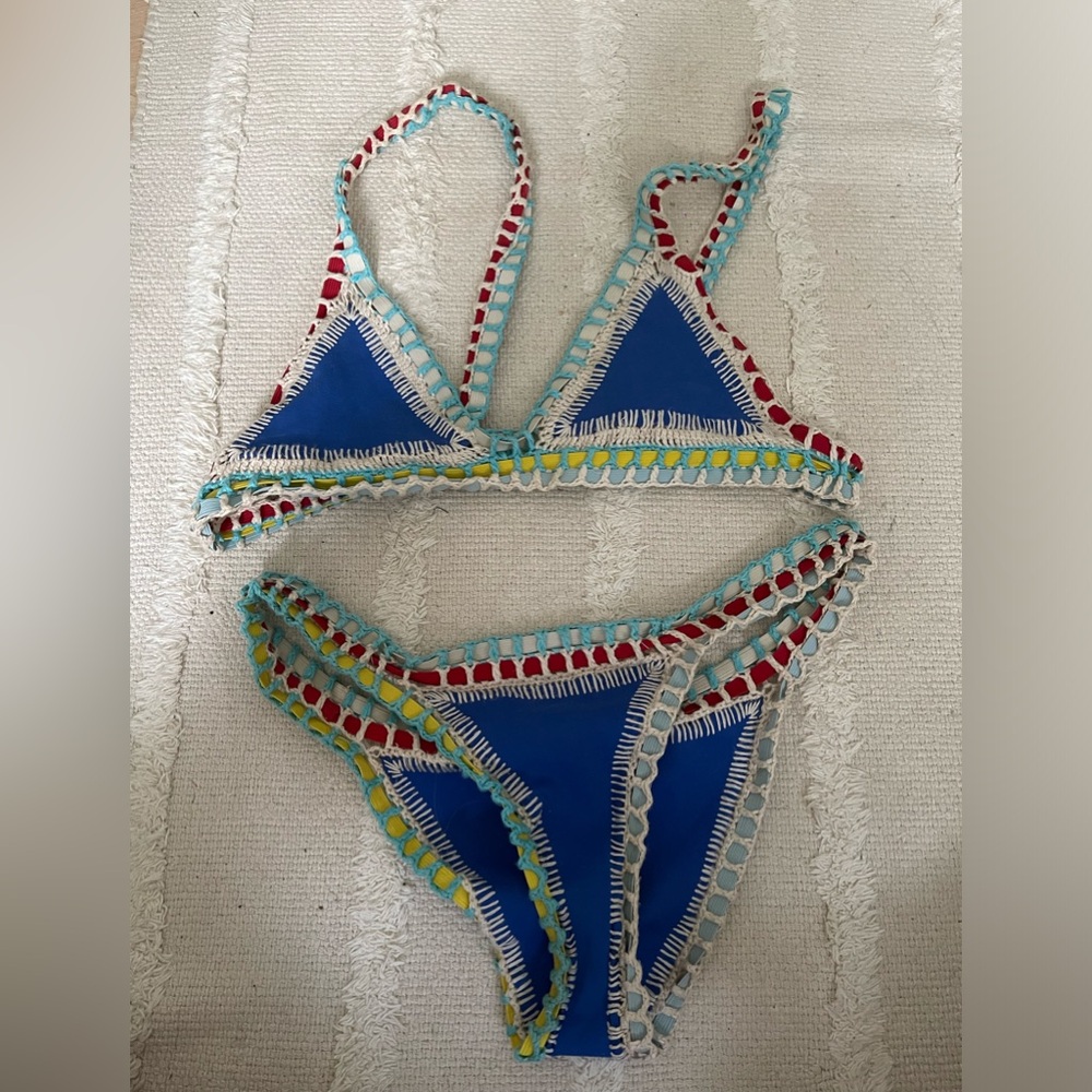 KIINI royal blue, L top M bottom